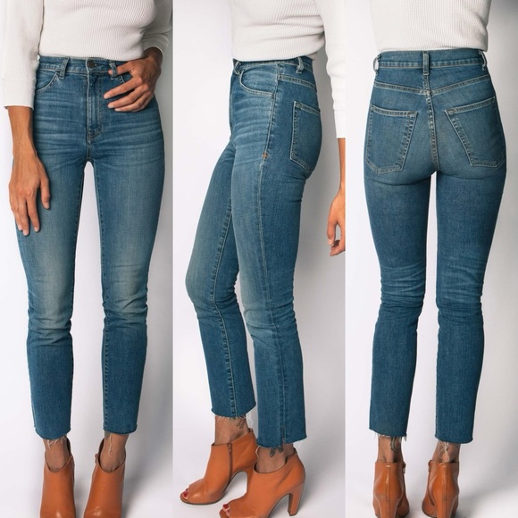 Imogene‎ + Willie Elizabeth Wayfarer Frayed Jeans (Sz 25) - Picture 1 of 9